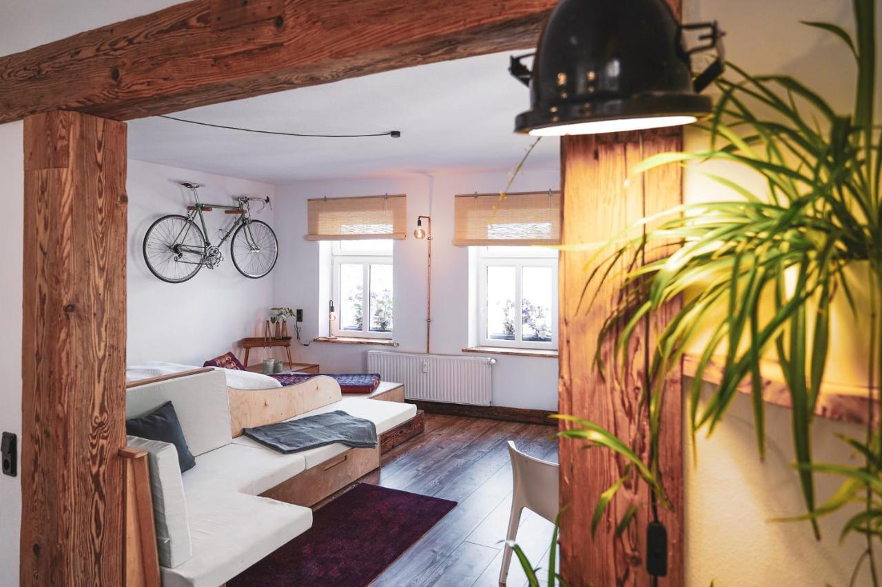 Studio Apartment Zur Alten Post, 48Qm Individualapartment Mit Blick Ueber Zittaus Altstadt, Ferienwohnung Im Altstadtkern Umrandet Vom Zittauer Gebirge Buitenkant foto